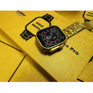 2024 G9 Ultra Pro Gold Smartwatch Relógio Inteligente NFC Sem Fio Bluetooth Chamada Homens Mulheres Série Esportiva PK HK9PRO/HK8PROMAX