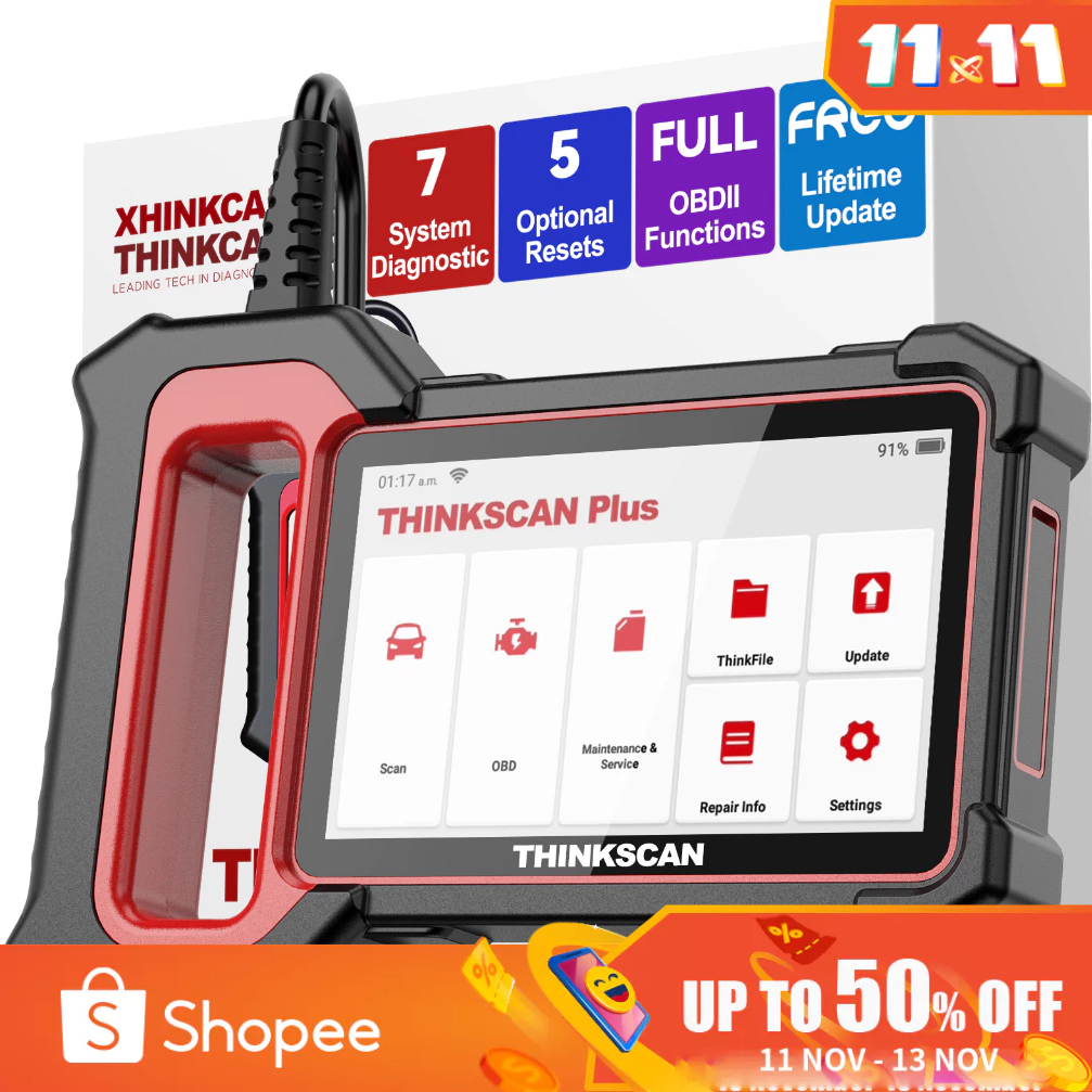 THINKCAR THINKSCAN PLUS S7 Obd2 Scanner Car Scanner Car Diagnosis Odb2 ...