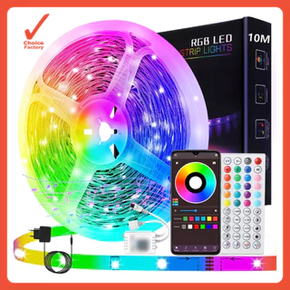 10m Fita Led Bluetooth Rgb Colorida Decoração Com Controle Para TV Decoração Doméstica Lâmpada