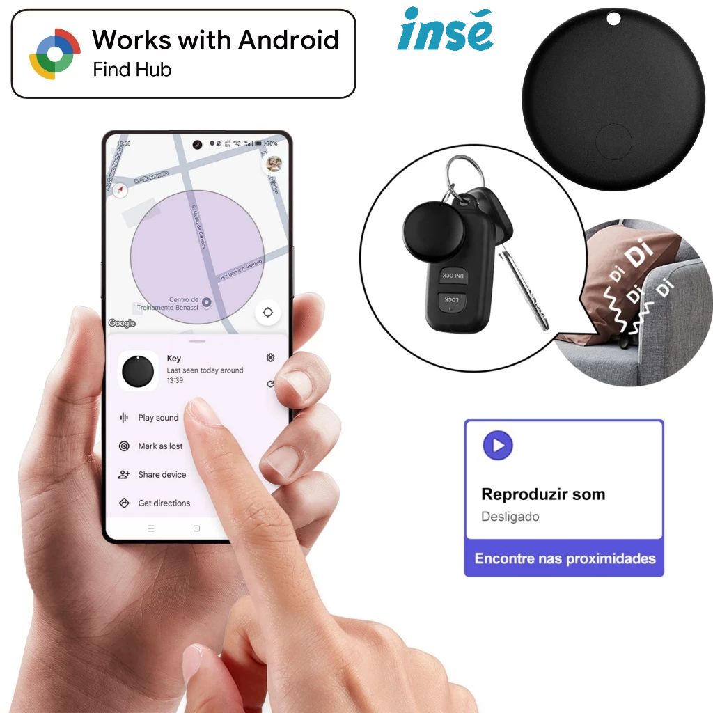 Certificado Google Tag Android 1 Und. | Alternativa ao AirTag ...