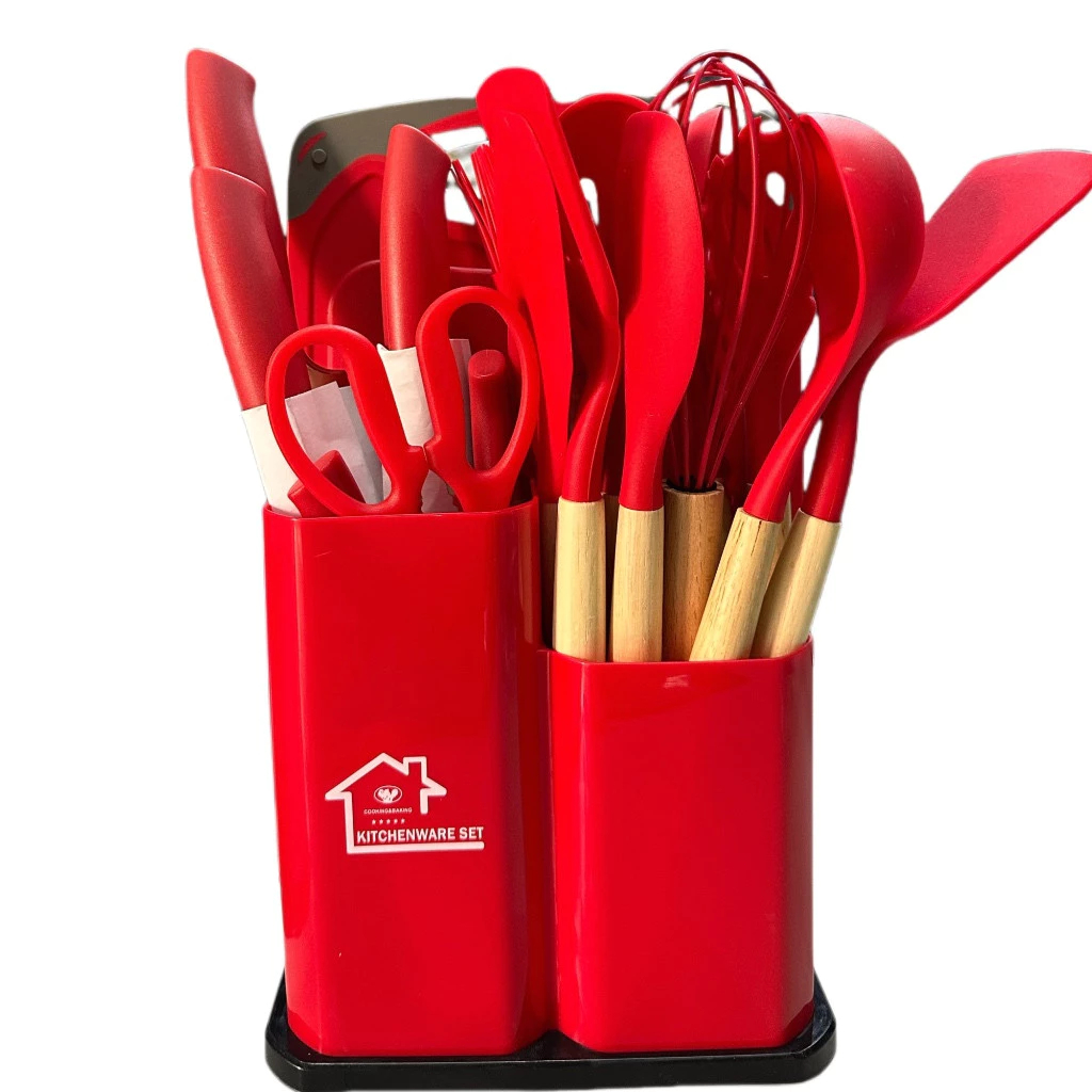 Kit Completo De Utensílios De Cozinha De Luxo Conjunto 19 Peças Com ...