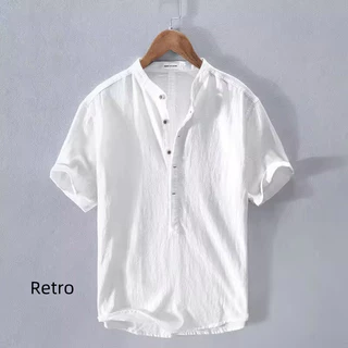 Folha de alumínio cor manga curta Retro FXSF verde limpar livre