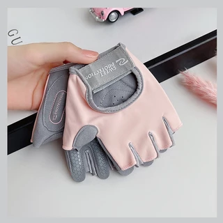 Luvas Esportivas De Meio Dedo Antiderrapante Resistente Ao Desgaste Respirável Adequado Para Ciclismo Exercício fitness