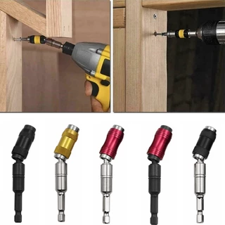 Chave De Fenda Hexagonal De 1/4 " Para Anéis Magnéticos Bits Ferramentas Manuais De Furação Extensão Da Haste Guia De Acionamento Do Suporte De Troca Rápida Ponta