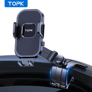 TOPK Suporte De Telefone Para Carro Painel De Controle Celular Mãos-Livres Atualizado Telefones Celulares Android