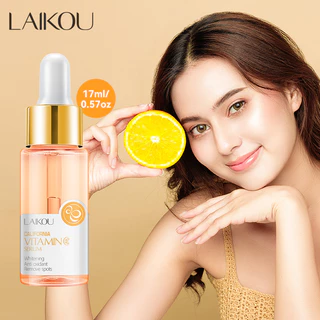 LAIKOU Soro Facial Vitamina C VC Clareador Anti-Aging Freckle Dark Spot Hidratante 17ml