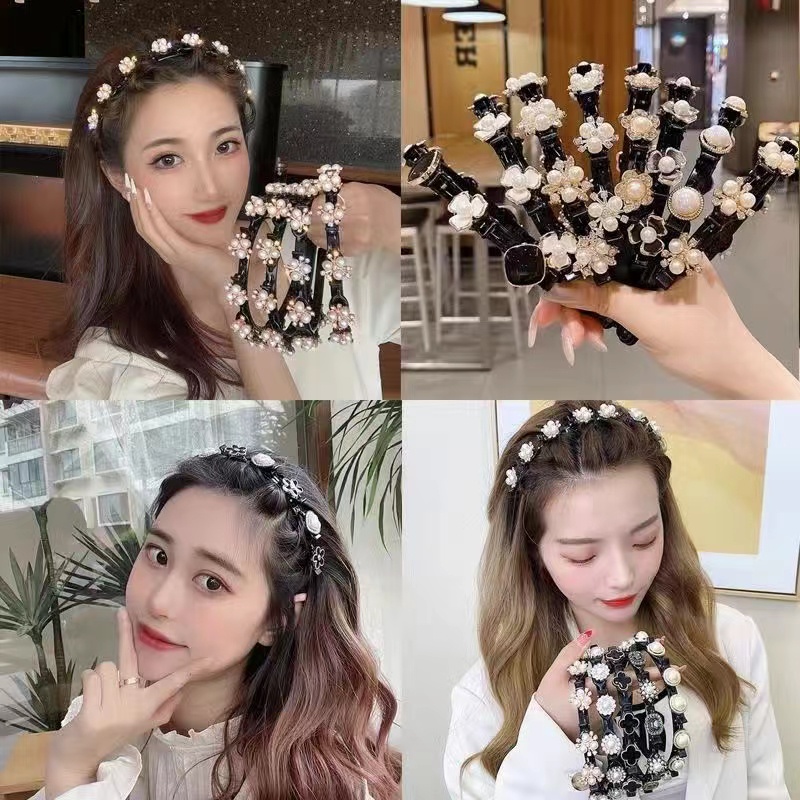 Fita De Cabelo Feminina 2024 Novo Estilo Coreano Acessórios Retro Elegantes Fitas Quebradas Hairpin Para