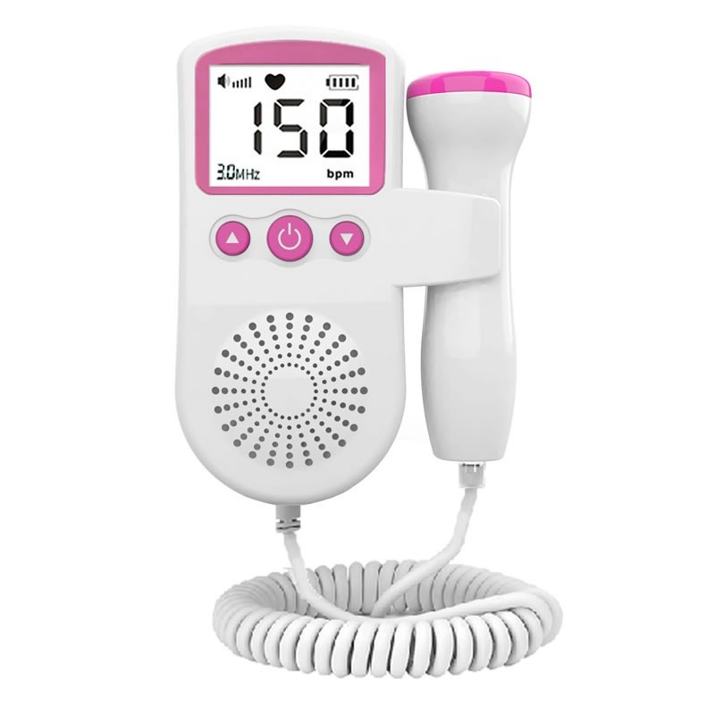 Doppler Fetal Atualizado Com Monitor Cardíaco Do Bebê Uso Em Tela LCD