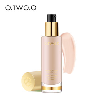 Clear Face Repair Moisturizing Liquid Foundation 8 Cores Maquiagem de fixação opcional Maquiagem à prova d