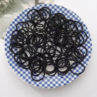 100 Gravatas Fofas Elásticas de Cabelo Fofo Não Machuca o Cabelo
