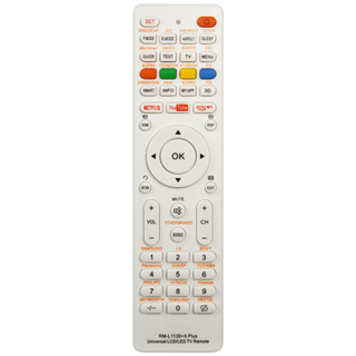 Universal RM-L1130 + X Plus Controle Remoto De Substituição Para Todas As Marcas De Televisão LED/LCD TV Inteligente