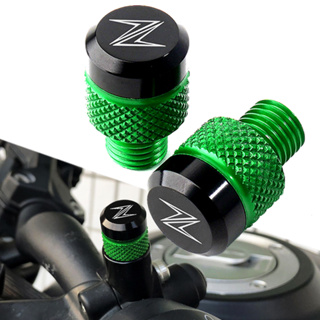 Para Kawasaki Z900 Z750 Z650 Z800 Z1000 Z400 Z1000SX Z900RS Z250 Z300 Espelhos Motocicletas Tampa Do Furo Espelho