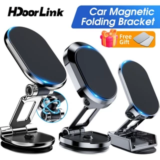 Suporte Magnético De Telefone Para Carro Em Liga Dobrável Painel De 360 ° GPS Ajustável Com Rotação , Celular Mãos Livre