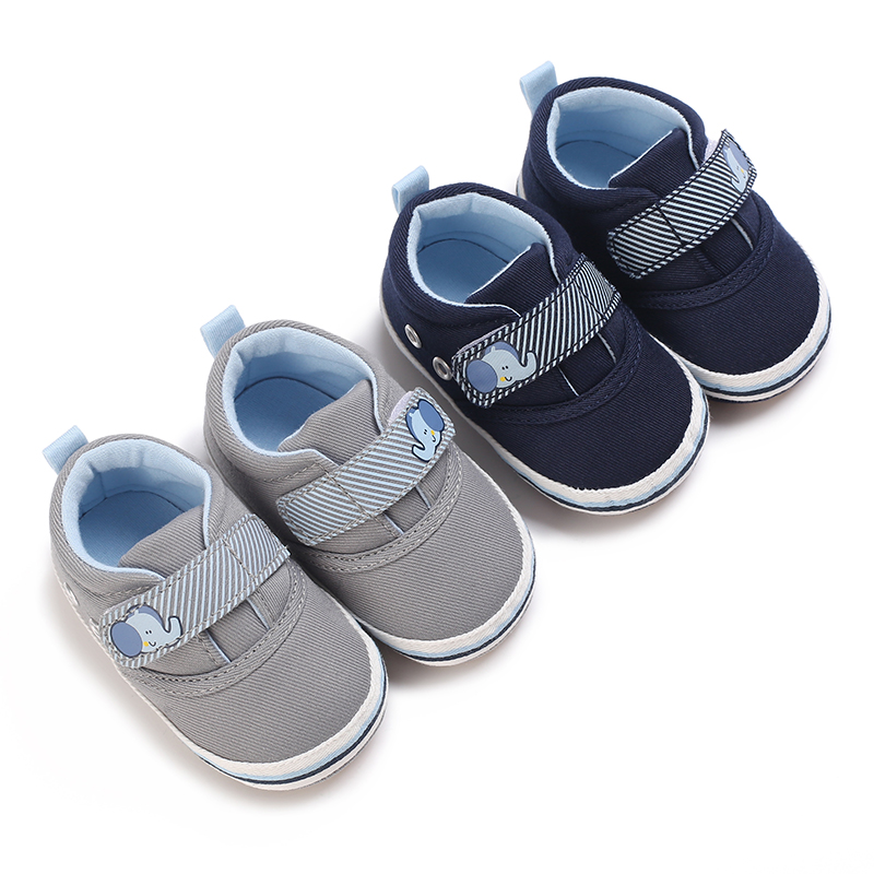 Clássico Casual Baby Boys Meninos Meninas Sapatos Recém-Nascidos First Walkers Tênis Esportivos
