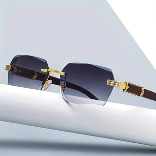 Value Escolha Novos Óculos De Sol Moda Sem Borda Gradiente De Condução UV400 Eyeglass