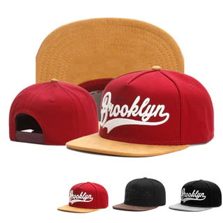 1 Unisex Brooklyn Brooklyn Carta Chapéu de Hip-Hop Bordado Chapéu de Hip-Hop Ajustável ao Ar Livre Chapéu Casual Adequado para Homens Mulheres Quatro Estações Viagem Festa à beira-mar