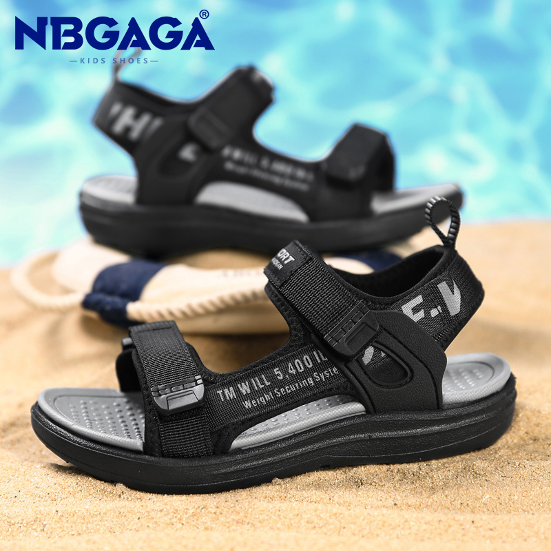 Sandálias para Crianças Sandálias de Verão Sandálias para Meninos Sapatos para Meninos Sandálias para Crianças Sapatos de Praia Exterior Sapatos para Estudantes Casuais Respiráveis Tamanho Grande 28-41