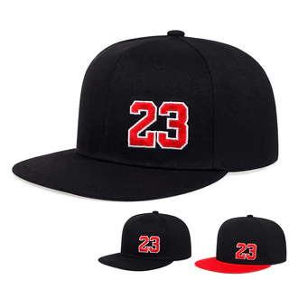 1 Unisex 23 Chapéu de Hip-Hop bordado Chapéu de Hip-Hop ajustável ao ar livre Chapéu Casual Adequado para Homens Mulheres Quatro Estações Viagem Festa à beira-mar