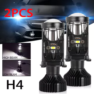 Upgrated 2pcs Y6D Led Headlight 6500k Mini Lente Brilhante Lâmpada De Nevoeiro À Prova D'água Universal Para Motocicletas
