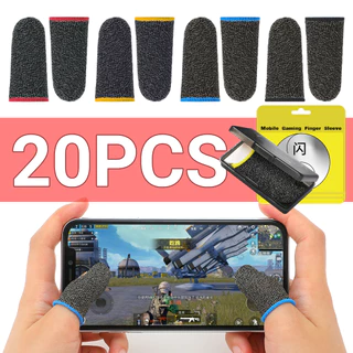 20/40 Pçs Nova Capa De Dedo Controlador De Jogo Para PUBG À Prova De Suor Não-Risco Sensível Ao Toque Luvas De Manga De