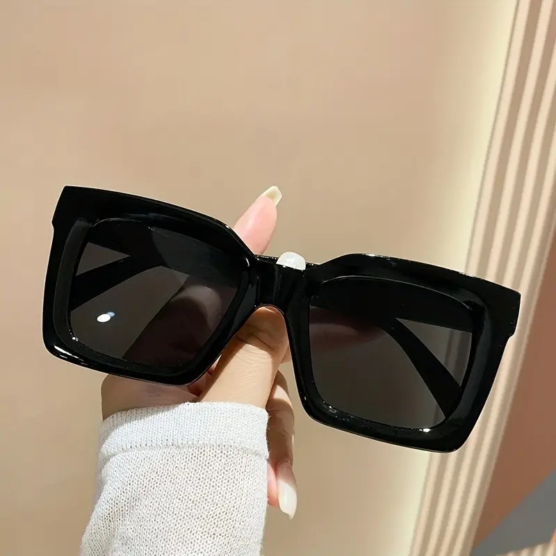 Visual Elegante E Proteja Seus Olhos Óculos De Sol Da Moda Quadrada Para Mulheres Homens