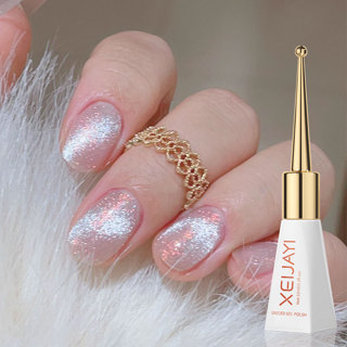 Holográfico Diamante Glitter Gel De Polimento Magnético De Unhas De UV LED Para Salão Doméstico Arte DIY
