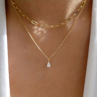 1pçs Colar Pingente De Strass Estilo Minimalista Boêmio 2023 Presente Para Festa Feminina De Joias Da Moda