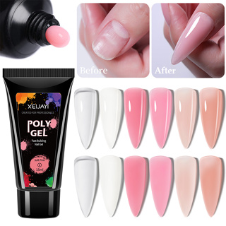 15ML Extensão De Unhas Em Gel Extensor De Cristal Dicas Polietileno E Arte De Beleza Para Mais Fortes Longas