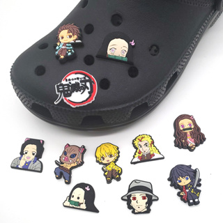 Desenhos animados PVC Personagens Anime para DIY Crocs Sandálias