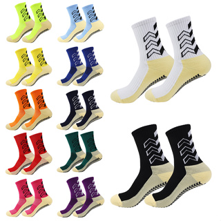 1 Par Novo Estilo de Meias de Futebol de Estilo Novo Meias de Futebol de Estilo Novo Meias de Futebol de Estilo Adulto Homens Adultos Mulheres Dispensando Meias Esportivas Antiderrapantes Meias Esportivas Espessadas Meias de Toalha de Fundo Médio Profiss