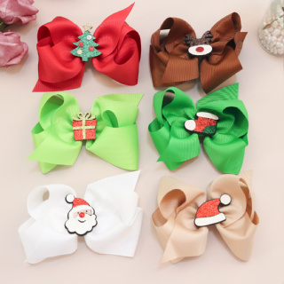 1pc 5inch Ribbed com Clip de Natal Clip de Natal Clip de Natal Clip de Natal Clip de Natal Clip de Natal Clip de Natal