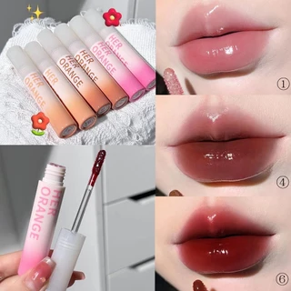 Primavera Verão Brilho Labial Brilho Labial Espelho Hidratante Hidratante Winking à prova d