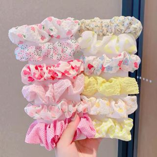 1 Conjunto 6 Peças Meninas Dopamina Cor do Cabelo Crocante