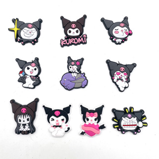 10pcs/set Cartoon Anime Shoe Charms for Croc Sandals Funny DIY PVC Acessórios Fofinhos Adaptado Tamancos Femininos Kids Aniversário Presentes