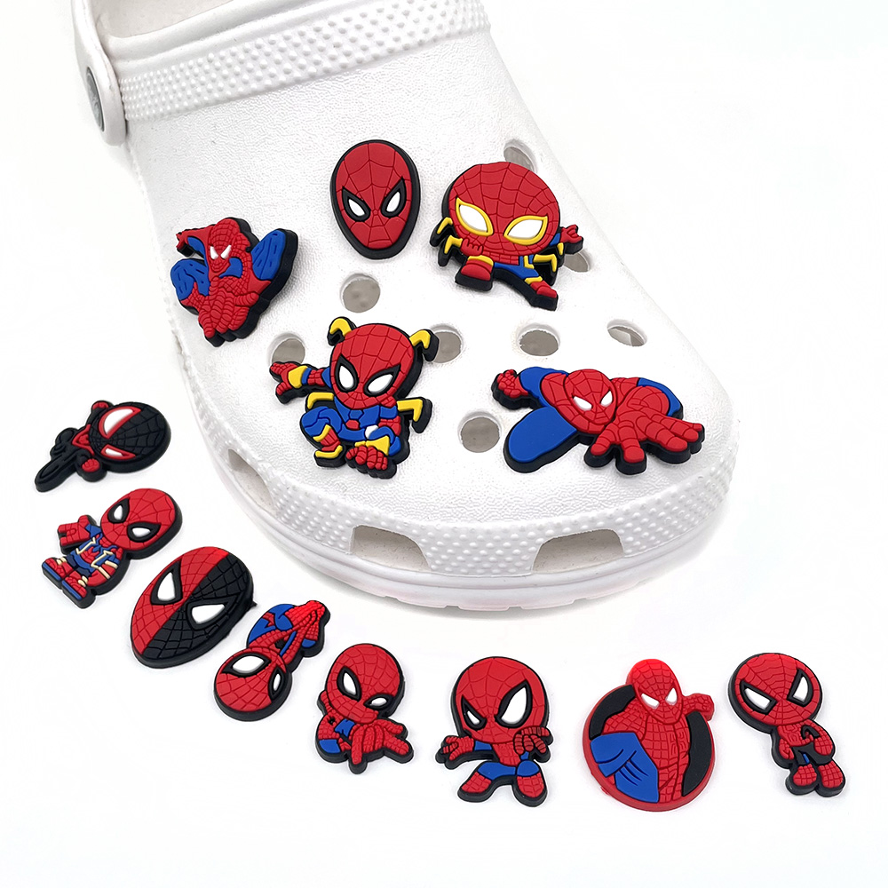 13pcs/set anime Shoe Charms croc Decoration Fits Para Sandálias De Tamancos Acessórios Presentes De Festa