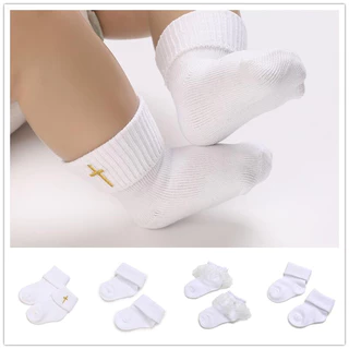 Batismo Branco COTTON NEW BORN Bebé Infantil 0-18mês