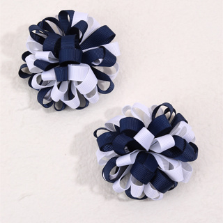 2Pcs Ball Flower Hairpin Competição De Cabeleireiro De Bola Rolada Acessórios