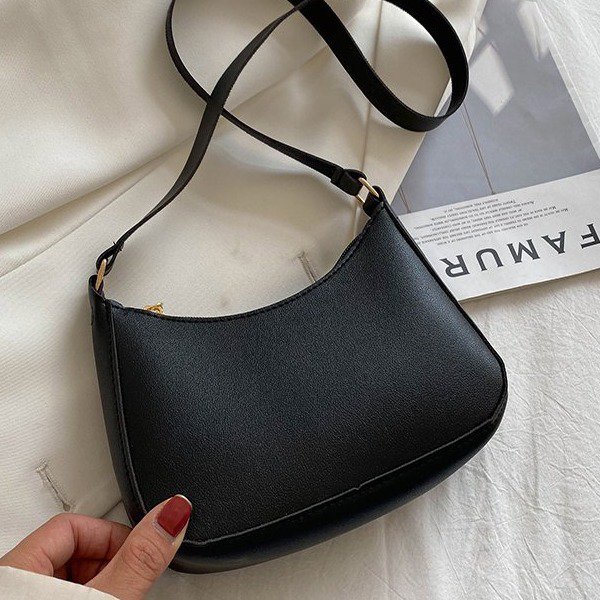 Bolsa de Couro para Senhoras PU Moda Moda Casual Mensageiro Portátil