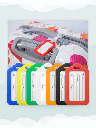 10pcs Etiqueta de bagagem Etiqueta de bagagem Etiqueta de viagem Avião de viagem Etiqueta de viagem Etiqueta de consignação Etiqueta de viagem de negócios Etiqueta de identificação do clube de viagem Etiqueta de viagem Etiqueta de bagagem Etiqueta de mens