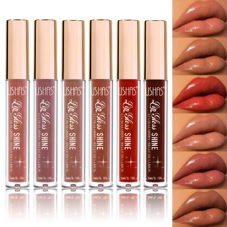 12 Cores Batom Líquido Perolado Batom Líquido Perolado Copo Antiaderente de Longa Duração Brilho Labial Brilho Labial à prova d