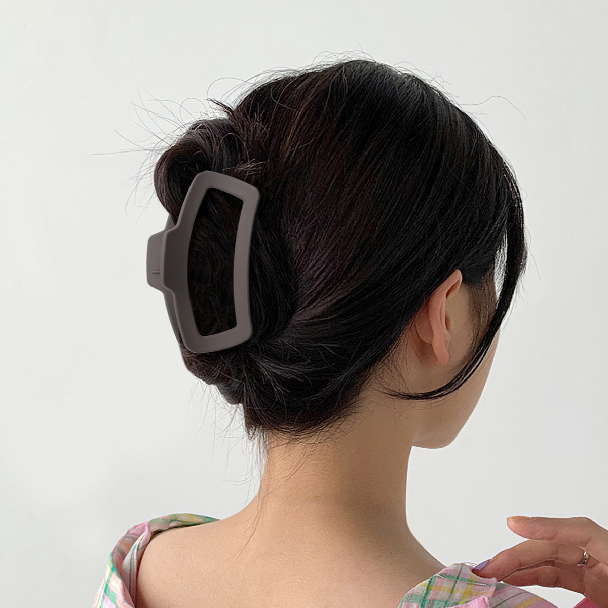 Criativo Geométrico Tamanho Grande Clip de Cabelo Clip de Cabelo Fosco Clip de Cabelo Cabeça de Tubarão Clip de Cabelo Acessórios de Cabelo Cabeleireiro Acessórios de Venda a Quente