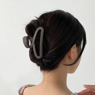 1 Clip Geométrico Mate Mate Triângulo Geométrico Clip de Cabelo Triângulo Mate Clip de Cabelo Triângulo de Cabelo de Senhoras de Venda a Quente Clip