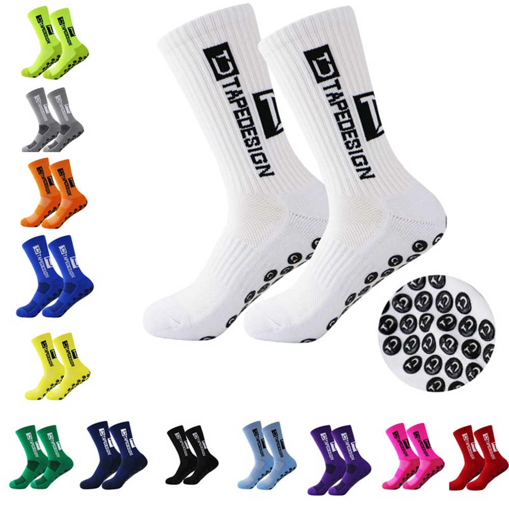 Imagem do produto Novas Meias De Futebol Homens Mulheres Esportivas Basquetebol De Fundo De Silicone na loja Shopee
