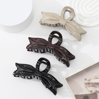 13cm Clip de Cabelo em Laca Grande Clip de Cabelo em Laca Ladies Fashion Elegant Macaron Color Hair Clip Shark Clip Acessórios de Cabelo