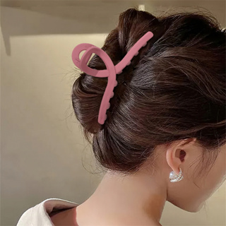 13cm Clip de Borracha Grande Streamer Laca Streamer Clip de Cabelo Ladies Back Head Clip de Cabelo Fashion Shark Clip