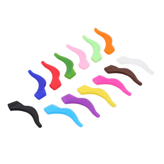 Óculos De Sol Esportivos De Silicone Com Manga Antiderrapante E Ganchos De Orelha , Ajuste Confortável Para Atividades A em Oferta na Shopee