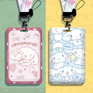 Porta-Cartões De Estudante Fotográficos Identificação Com Cordão Nome Identidade Sanrio Acesso Capa Para Cartão Fotográf