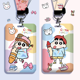 Conjunto De Porta-Cartões De Estudante Crayon Shin Para Material De Escritório E Presentes De Festival De Primavera De P
