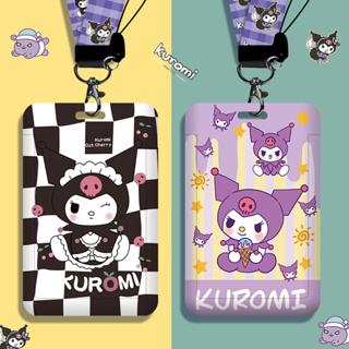 Conjunto De Porta-Cartões Para Estudantes Kuromi Material De Escritório E Presentes O Festival Da Primavera Do Bus Pass