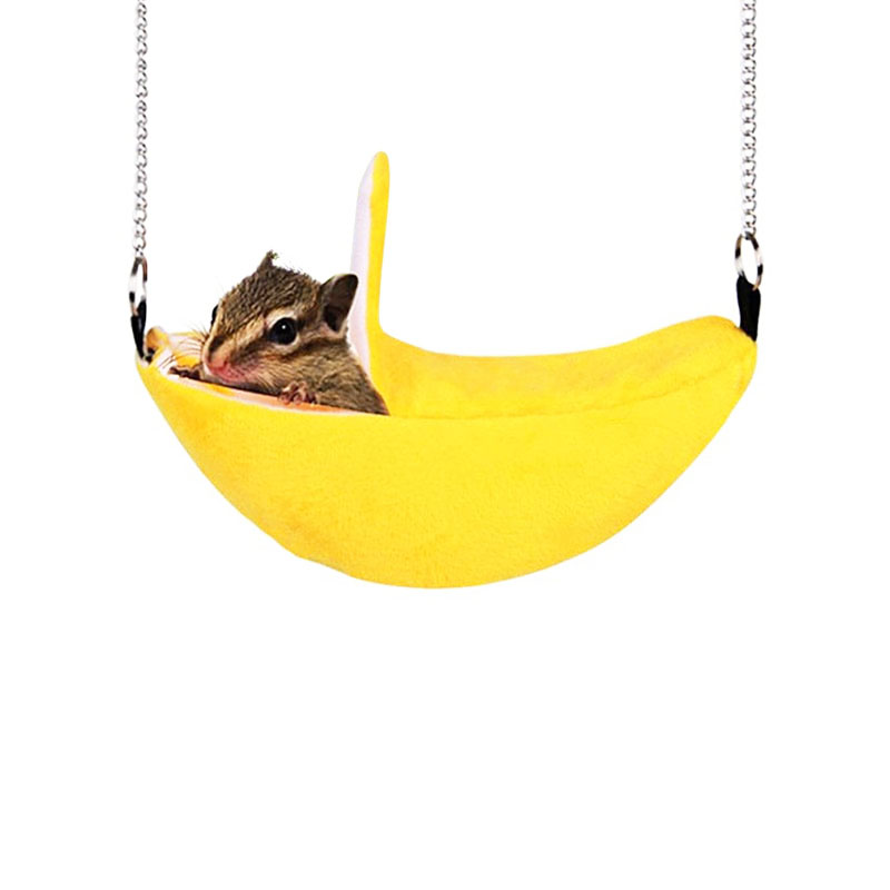 Banana Hamster Cama Casa Hammock Acessórios